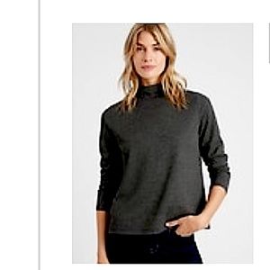 Banana Republic Textured Mock Sweater